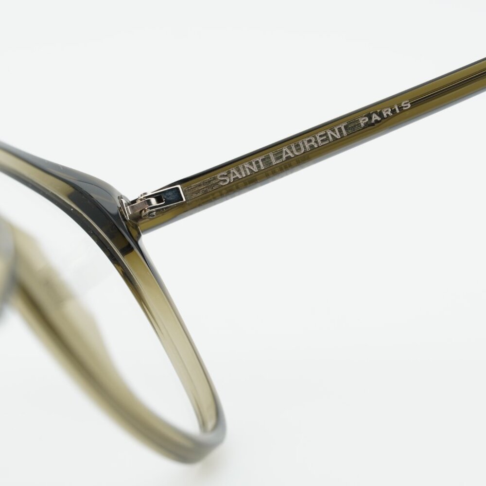 Saint Laurent SL39 006 Round Eyeglasses Green 54mm Frame - Picture 8 of 11